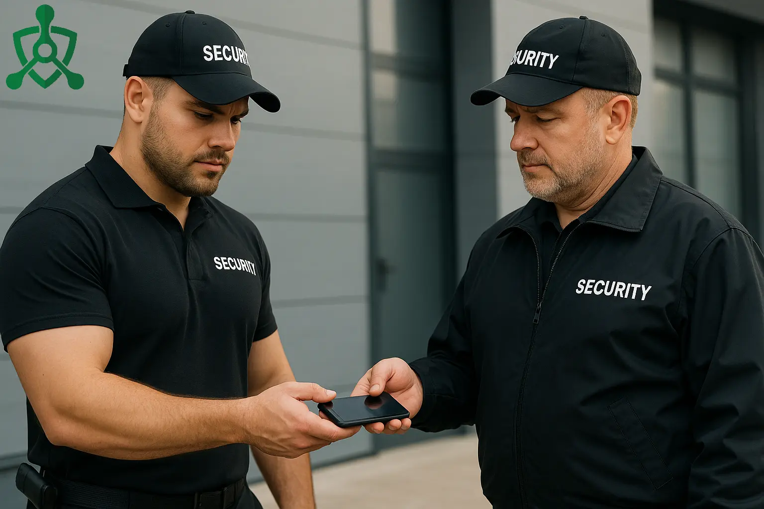 Security guard shift handover with Trinity Guard digital system
