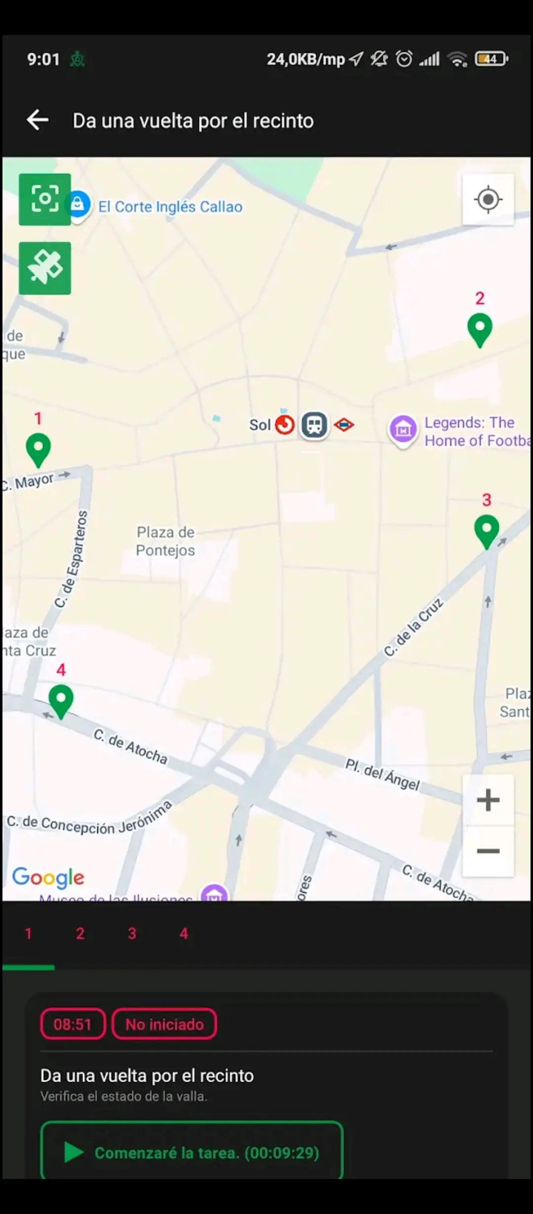 Seguimiento de patrullas y gestión de tareas desde el móvil | App Trinity Guard